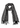 Gucci Monogram Grey Wool Scarf with Fringe