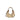 Moschino Beige Lambskin Shoulder Bag