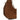 Moschino Brown Suede Leather Shoulder Bag