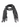 Gucci Monogram Charcoal Grey Cashmere & Wool Scarf with Fringe