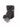 Gucci Monogram Charcoal Grey Cashmere & Wool Scarf with Fringe