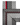 Gucci Monogram Grey Cashmere & Wool Scarf with Red & Black Stripe