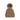 Moncler Brown Wool Oves Aries Beanie