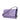 Versace Purple Leather Clutch Bag