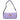 Versace Purple Leather Shoulder Bag