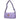 Versace Purple Leather Shoulder Bag
