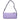 Versace Purple Leather Shoulder Bag