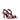 Versace Pink Leather Stiletto Heel Sandals