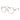 Emilio Pucci Red Metal Glasses (Frames)