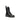 Dolce & Gabbana Black Calf Leather Bos Taurus Lace-Up Boots