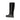 Dolce & Gabbana Black Calf Leather Bos Taurus Flat Boots