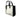Marc Jacobs Mini Grind White Black Leather Crossbody Bag