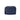 Michael Kors Cooper Small Navy Blue Smooth Leather Double Zip Belt Bag