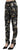 Dolce & Gabbana Black Jazz Club Print High Waist Tapered Pants