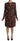 Dolce & Gabbana Black Floral Longsleeve Knee Length Dress