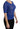 Dolce & Gabbana Blue See Through Round Neck Top Viscose Blouse