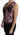 Dolce & Gabbana Black Pink Floral Waistcoat Vest Blouse Top