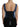 Dolce & Gabbana Blue Sleeveless Bustier Blouse Cotton Top