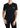 Dolce & Gabbana Blue Amore Patch Crewneck Cotton Top T-shirt