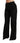 Dolce & Gabbana Black Wide Leg Flared Trouser Cashmere Pants
