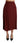 Dolce & Gabbana Elegant Red High Waist Virgin Wool Skirt