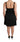 Dolce & Gabbana Black Stretch Satin Jacquard Mini Dress