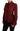 Dolce & Gabbana Maroon Long Sleeve Shirt Blouse Silk Top