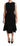Dolce & Gabbana Black Fit Flare Wool Stretch Sheath Dress