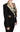 Dolce & Gabbana Black Jacquard Vest Blazer Coat Wool Jacket