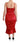 Dolce & Gabbana Red Silk Stretch Mermaid Bodycon Dress