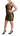 Dolce & Gabbana Nylon Bronze Bodycon Sheath Mini Dress