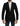 Dolce & Gabbana Black Slim Fit Coat Jacket MARTINI Blazer