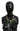 Dolce & Gabbana Green Leaves Gold Brass Crystal Flower Pendant Necklace