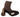 Dolce & Gabbana Brown Suede Studded Knee High Shoes Boots