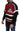 Dolce & Gabbana Red Black AMORE Sport Full Zipper Sweater