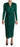 Dolce & Gabbana Green Fitted Silhouette Midi Viscose Dress