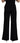 Dolce & Gabbana Black Cashmere Wide Leg Women Trouser Pants