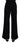 Dolce & Gabbana Black Cashmere Wide Leg Women Trouser Pants