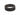 Nialaya Elegant Black Rhodium Silver Crystal Ring
