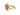 Nialaya Star Gold 925 Silver Womens Clear Ring