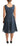 Dolce & Gabbana Blue Dotted Cotton A-Line Gown Dress