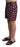 Dolce & Gabbana Maroon Hats Print Beachwear Shorts Swimwear
