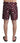 Dolce & Gabbana Maroon Hats Print Beachwear Shorts Swimwear
