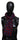 Missoni Chic Check Pattern Wool Scarf with Logo Embroidery