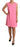 Dolce & Gabbana Pink Shift Sleeveless Knee Length Dress