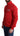 Dolce & Gabbana Red DG Motor Club Zippered Cardigan Sweater