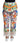 Dolce & Gabbana Multicolor Majolica Print Trouser  Cotton Pants