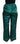 Dolce & Gabbana Green High Waist Pajama Trouser Silk Pant