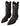 Dolce & Gabbana Gray Black Leopard Cowboy Boots Shoes
