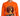Dolce & Gabbana Orange King Ceasar Cotton Pullover Sweater